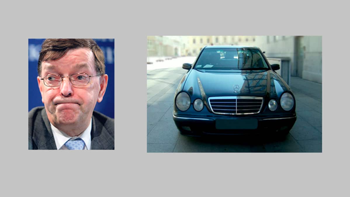 Paavo Väyrynen ja Mercedes-Benz W210