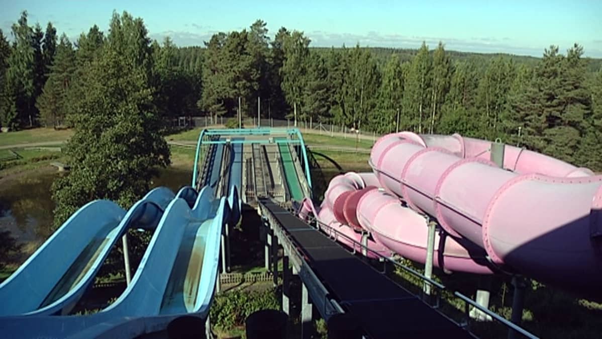 Vesiliukumäkiä Tykkimäellä