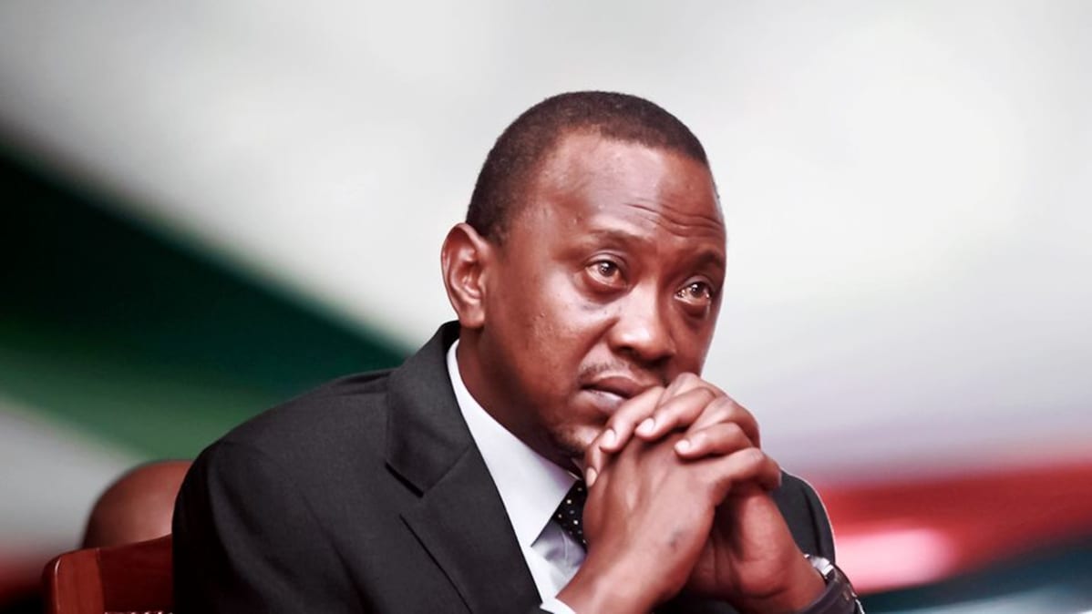 Uhuru Kenyatta.