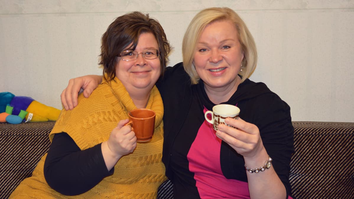 Anne Matilainen ja Marikka Luukkonen