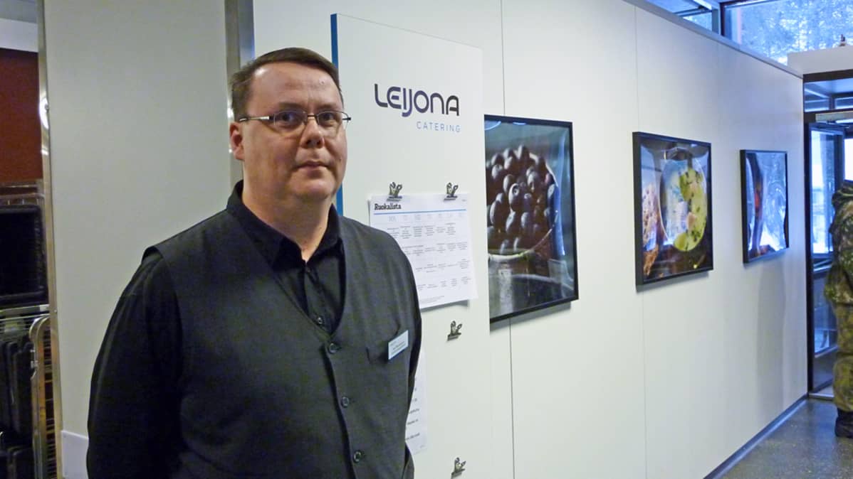 Leijona Cateringin ravintolapäällikkö Jani Nevalainen
