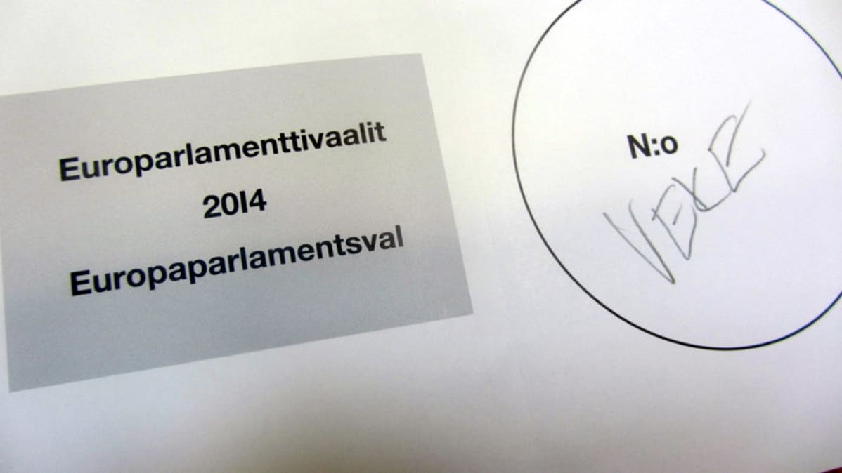 Hylätty ääni "Vekelle".