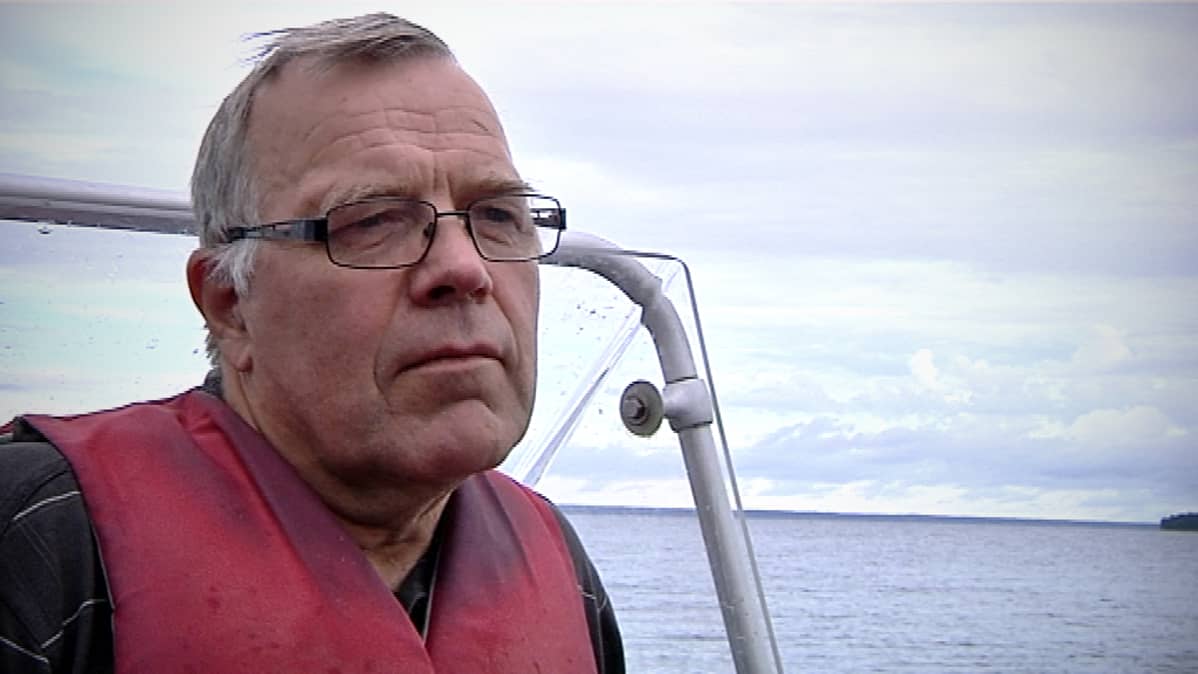 Reino Niskanen Lappajärvellä.