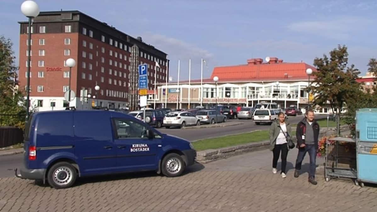 Kiirunan keskustaa