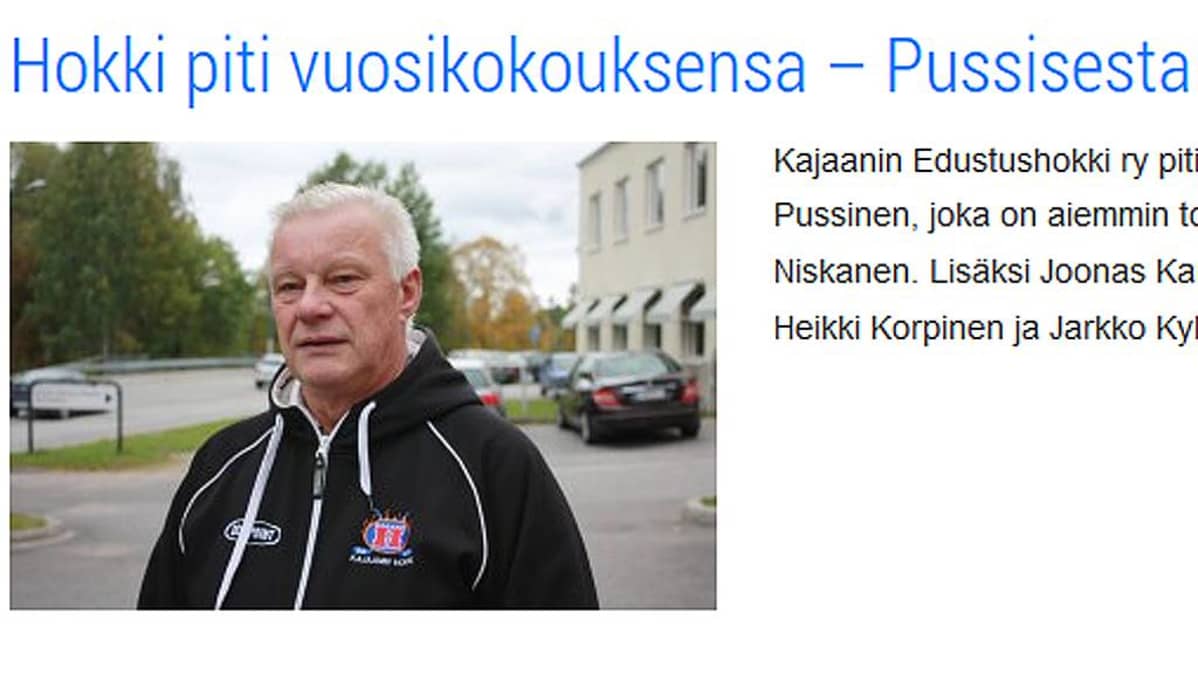 Seppo Pussinen.
