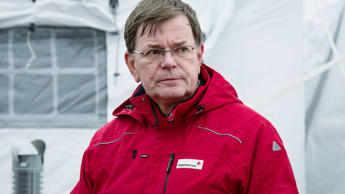 SPR:n kansainvälisen toiminnan päällikkö Kalle Löövi.