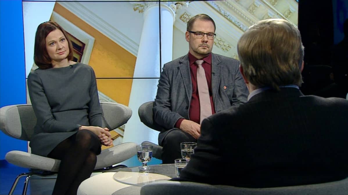 Minna Arve ja Reijo Paananen.