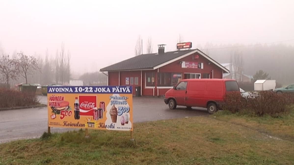 Koivulan kioski Orimattilassa