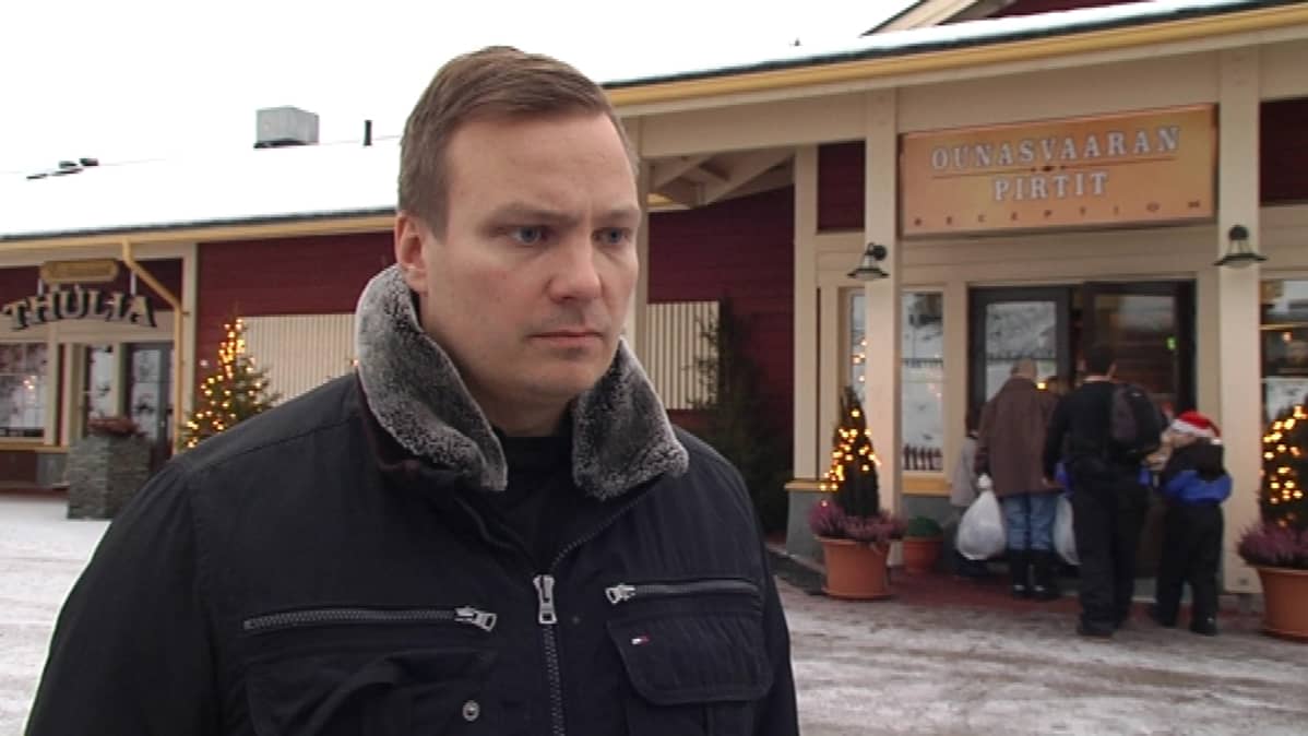 Ounasvaaran pirttien toimitusjohtaja ja yrittäjä Mika Kansanniva