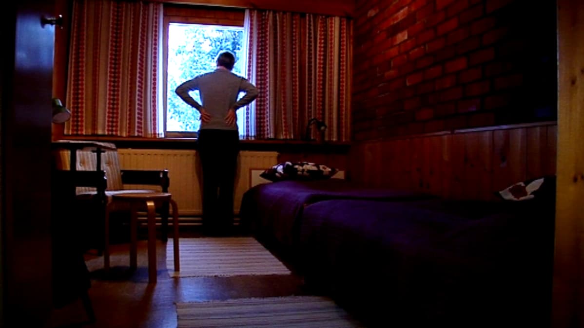 Hostellihuone.