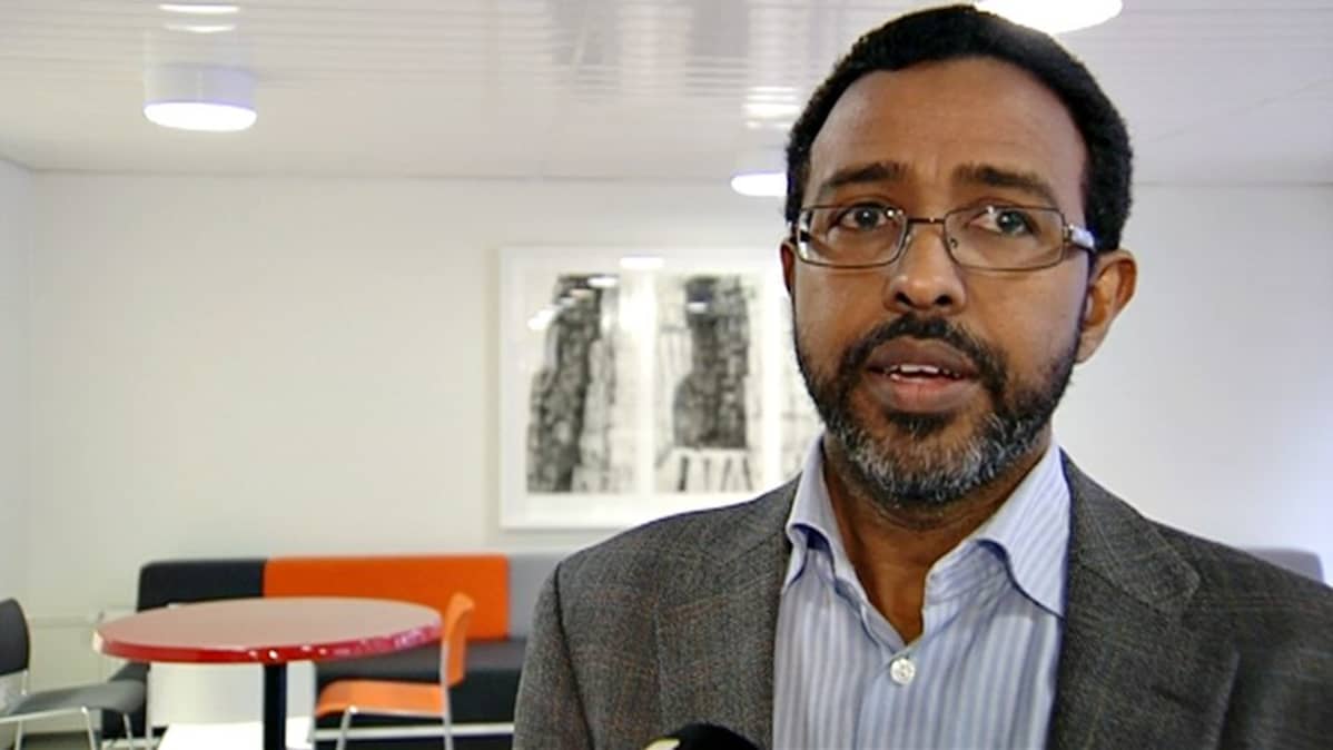 Helsingin yliopiston tutkijatohtori Abdirashid Ismail.