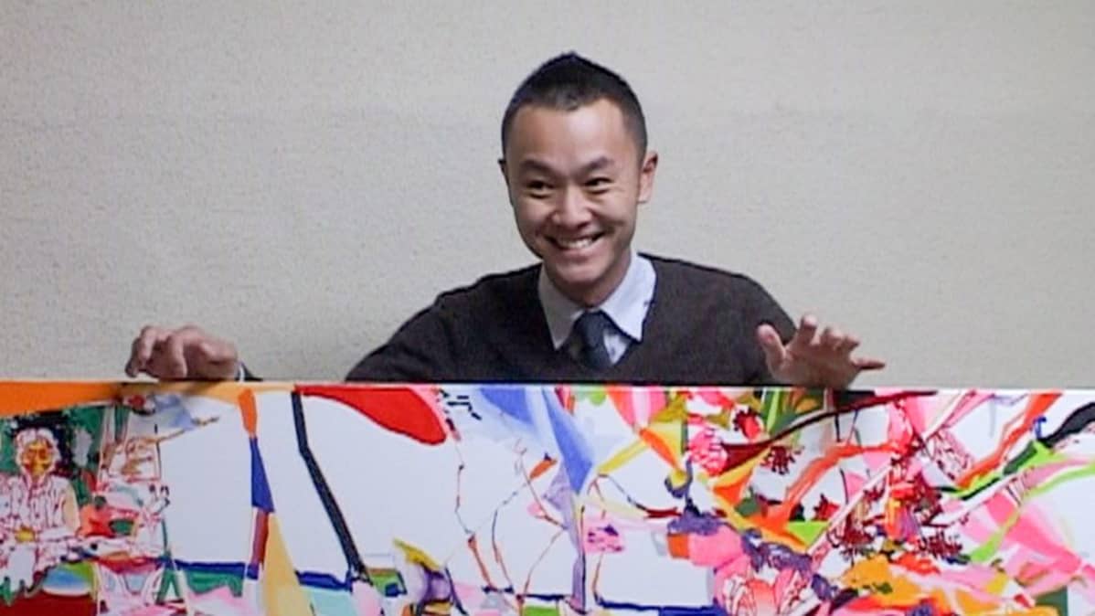 Kazuya Taoka ja maalaus