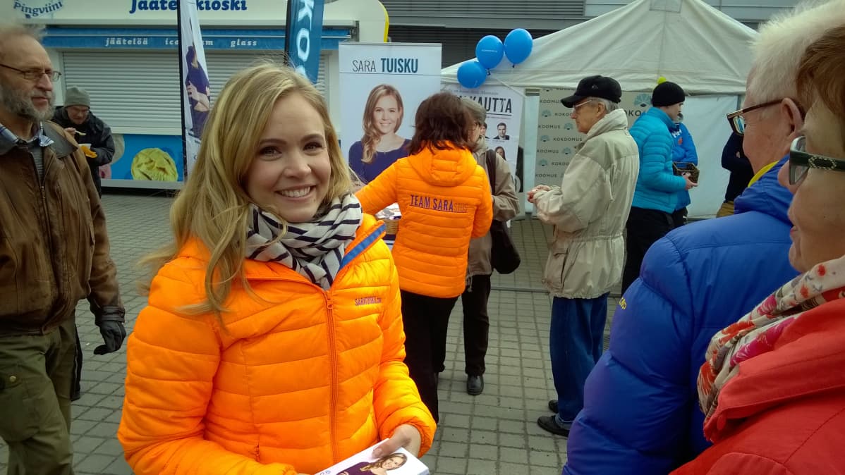 Sara Tuisku, kokoomuksen kansanedustajaehdokas