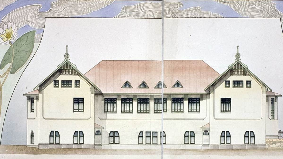 Villa Rana edustaa kansallisromanttista ja Art noveau - tyyliä.