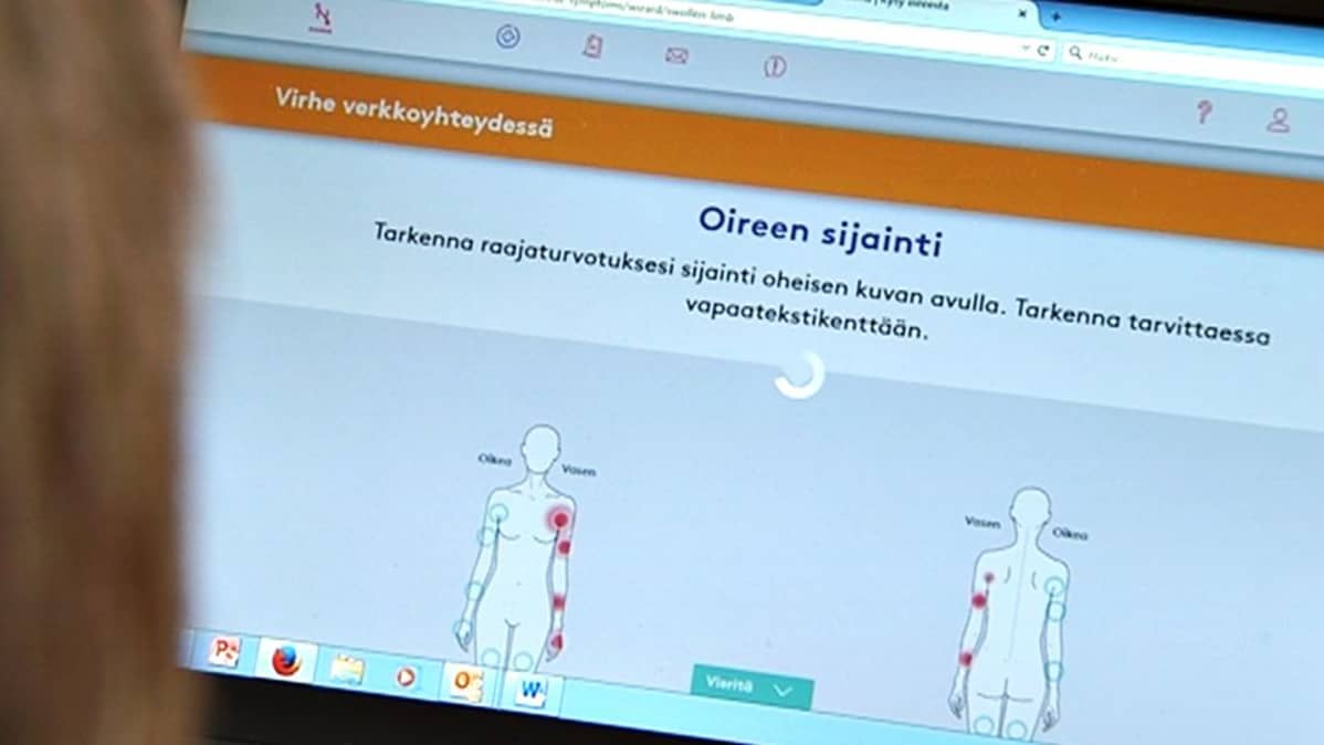 Noonan käyttöä verkossa.