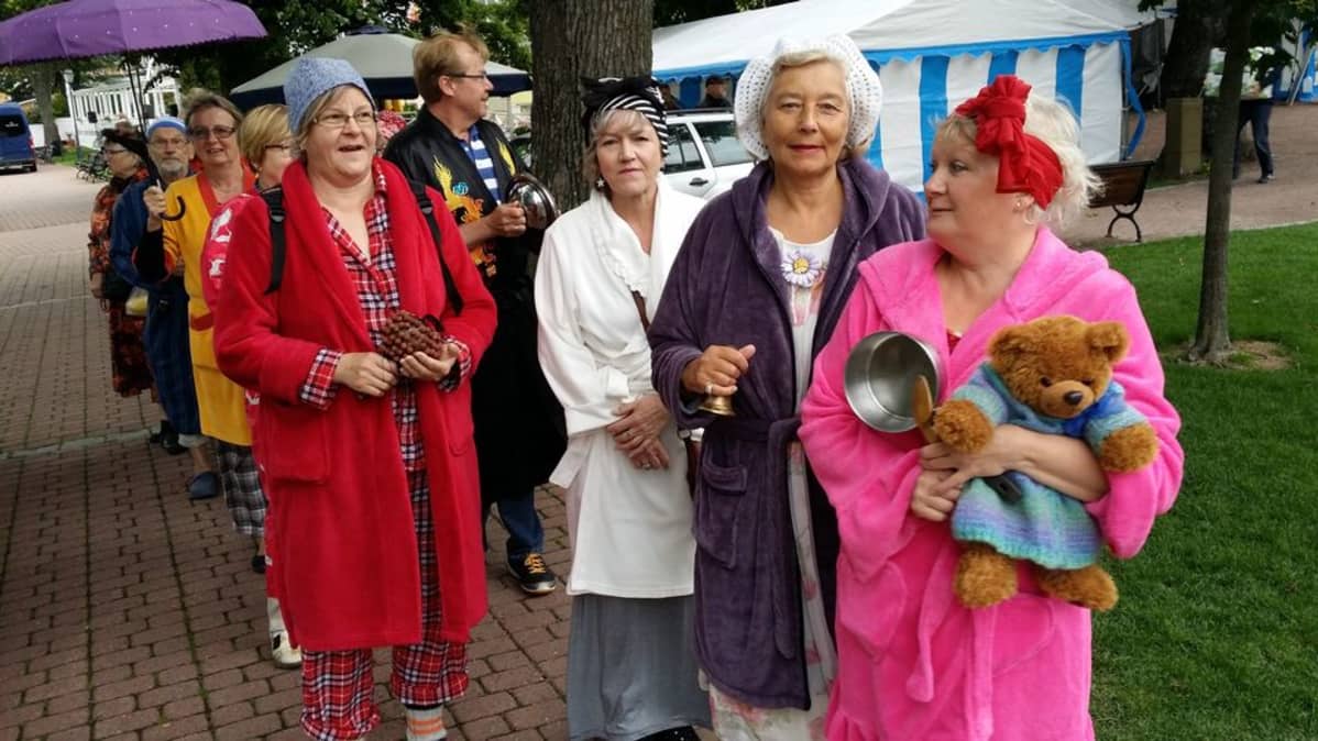 Unikeonkulkue Naantalissa