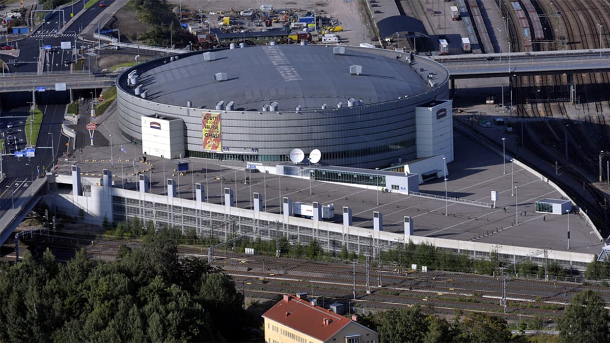Hartwall-Arena ilmasta.