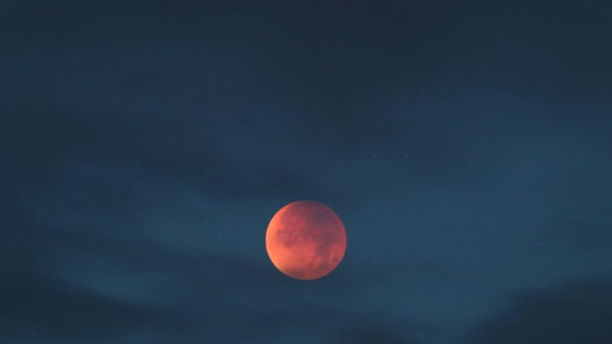 Superkuu Kajaanissa 28.9.2015 5:50