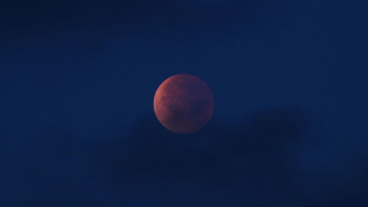 Superkuu Kajaanissa 28.9.2015 5:55