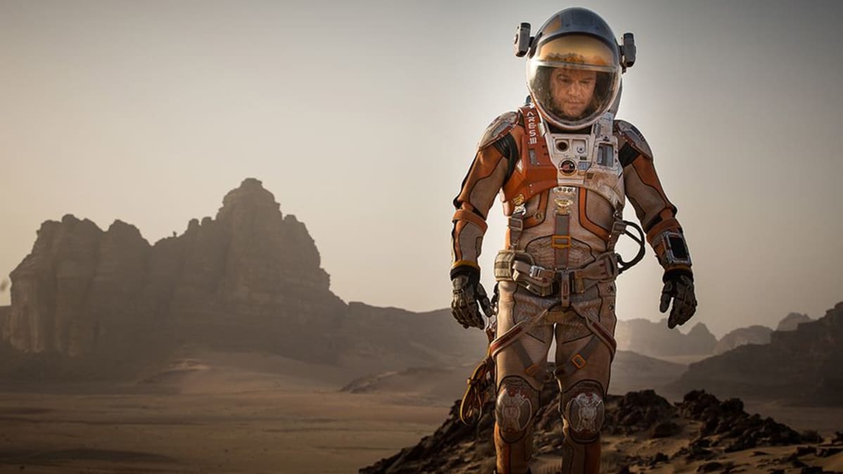 Matt Damon Yksin Marsissa elokuvassa