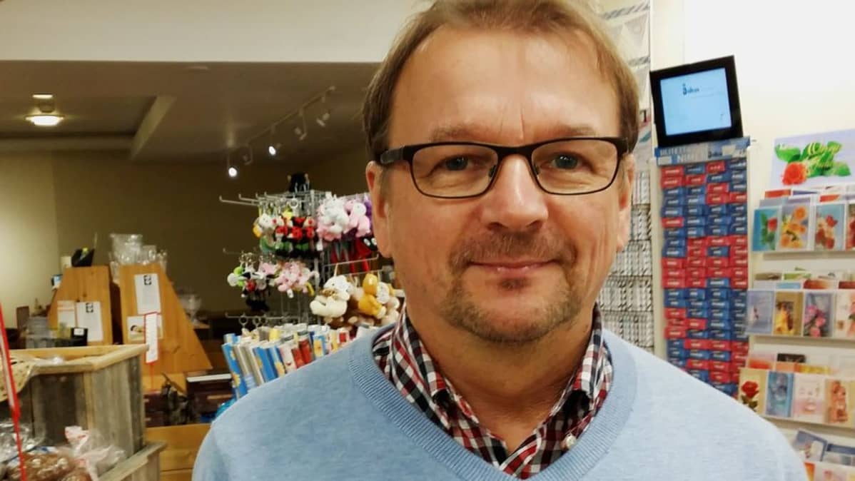 Yrittäjä Heikki Juntunen Paltamosta.