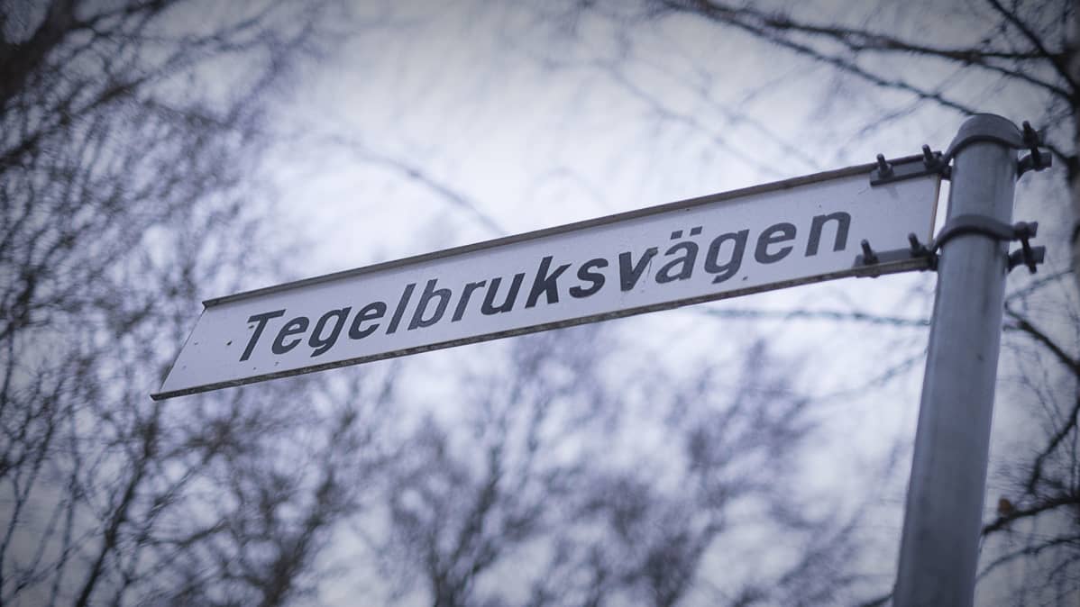 Tegelbruksvägen Luodon kunnassa