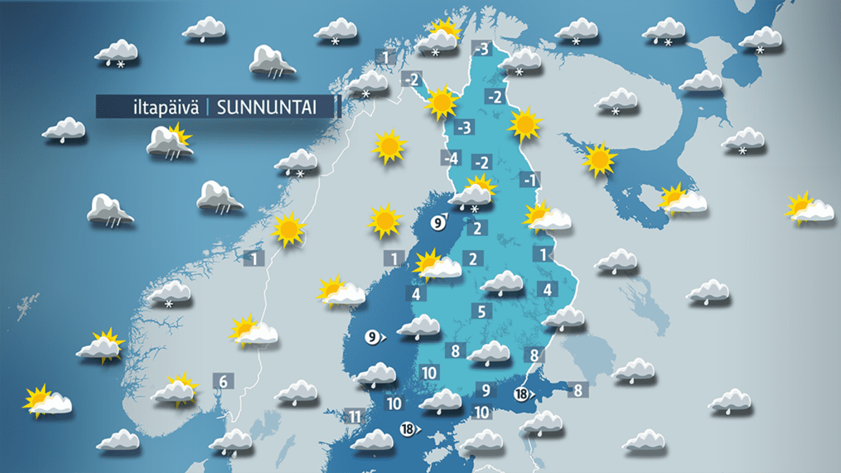 Sääkartta.