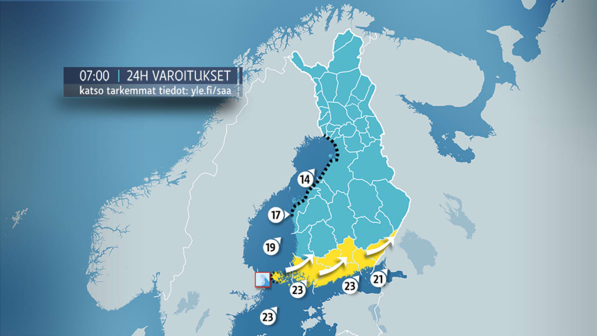 Sääkartta.