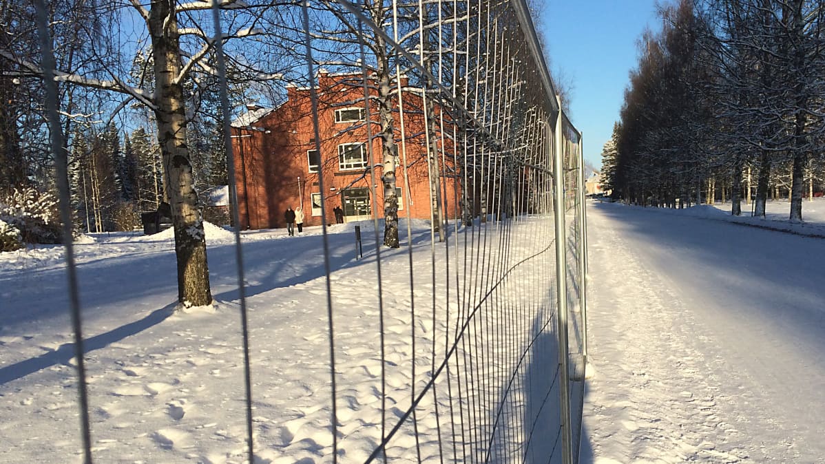 Hennalan vastaanottokeskus Lahdessa.