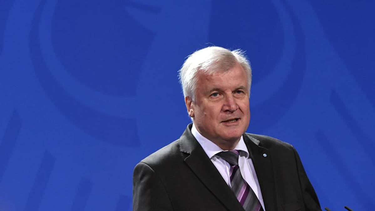 CSU:n puheenjohtaja Horst Seehofer.