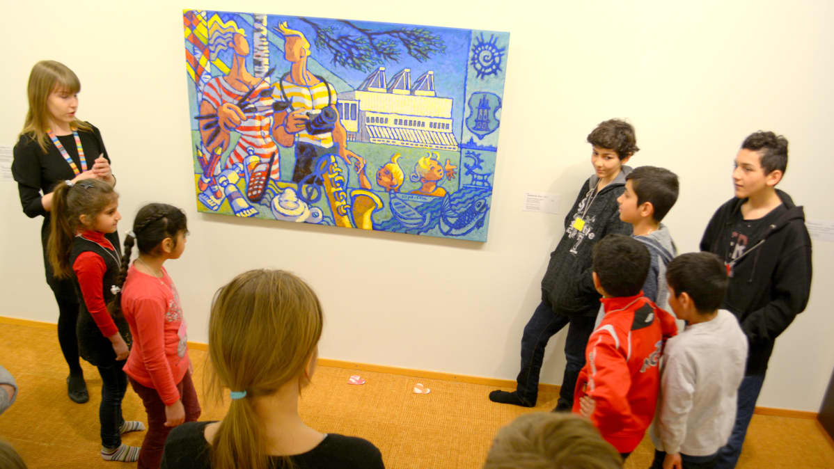 Turvapaikkana museo Tornion aineen taidemuseo.