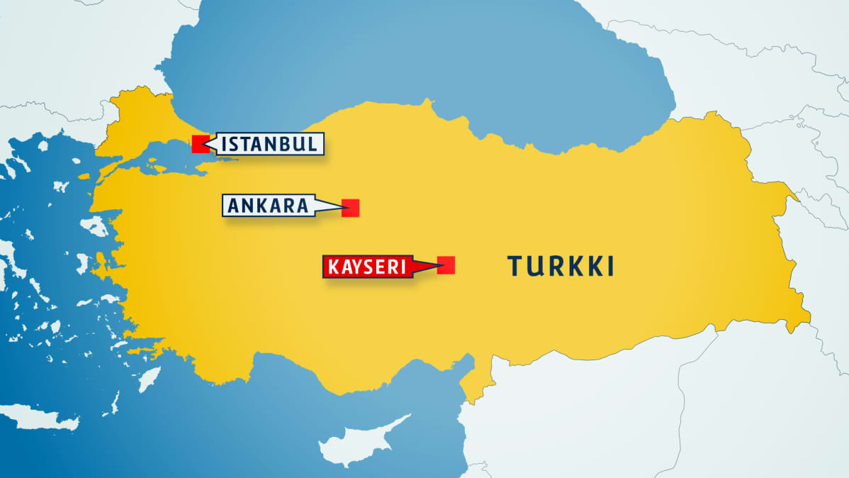 Turkki kartta