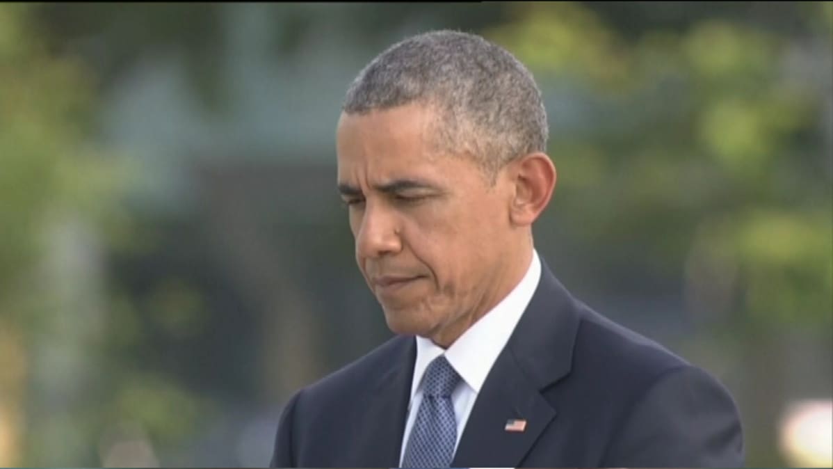 Kuvassa Barack Obama