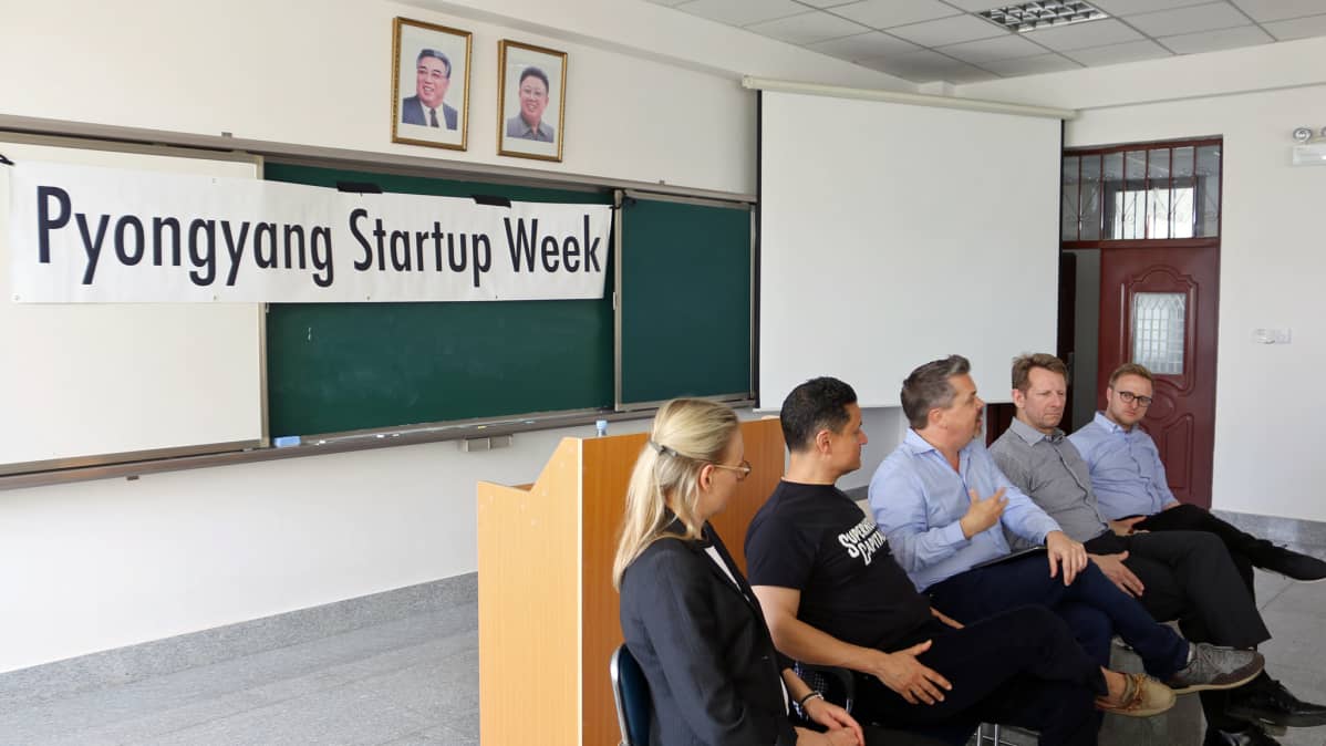 Startup Sauna Pohjois-Koreassa.