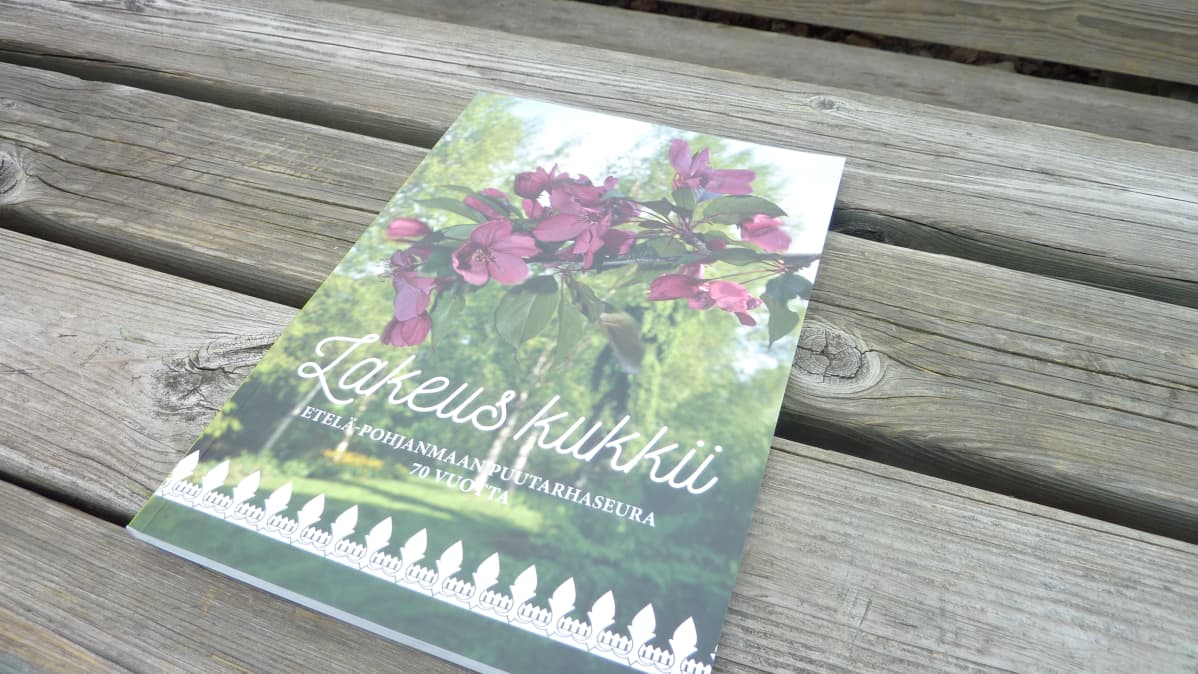 Etelä-Pohjanmaan Puutarhaseuran 70-vuotishistoriikki julkaistiin keväällä.