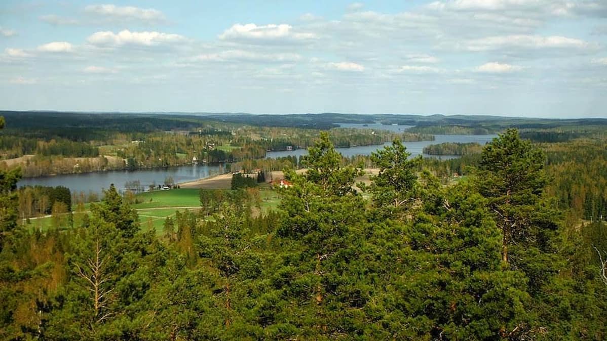 Näkymä Vesijärvelle.