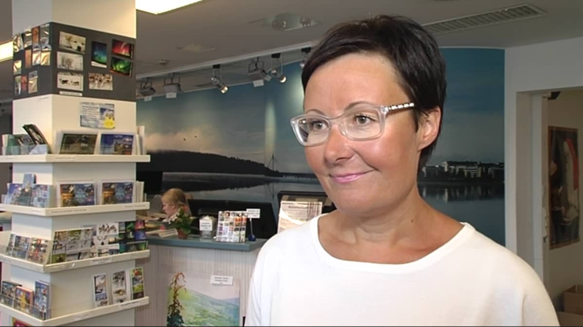Visit Rovaniemen toimitusjohtaja Sanna Kärkkäinen.