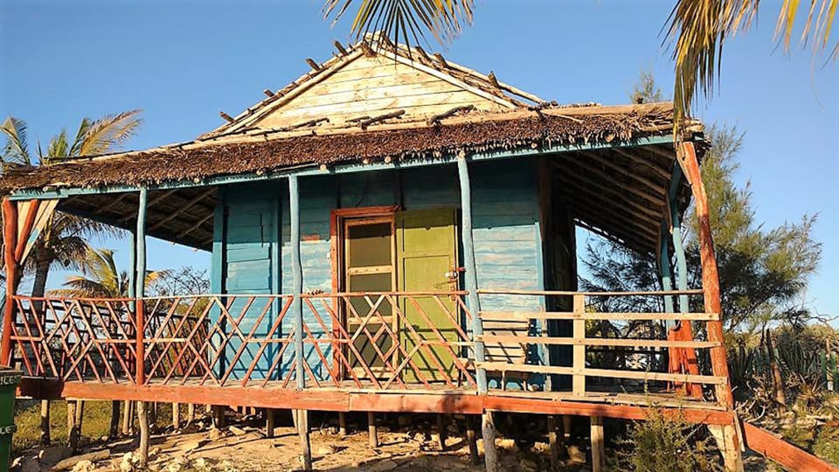 Madagaskarilainen asunto.