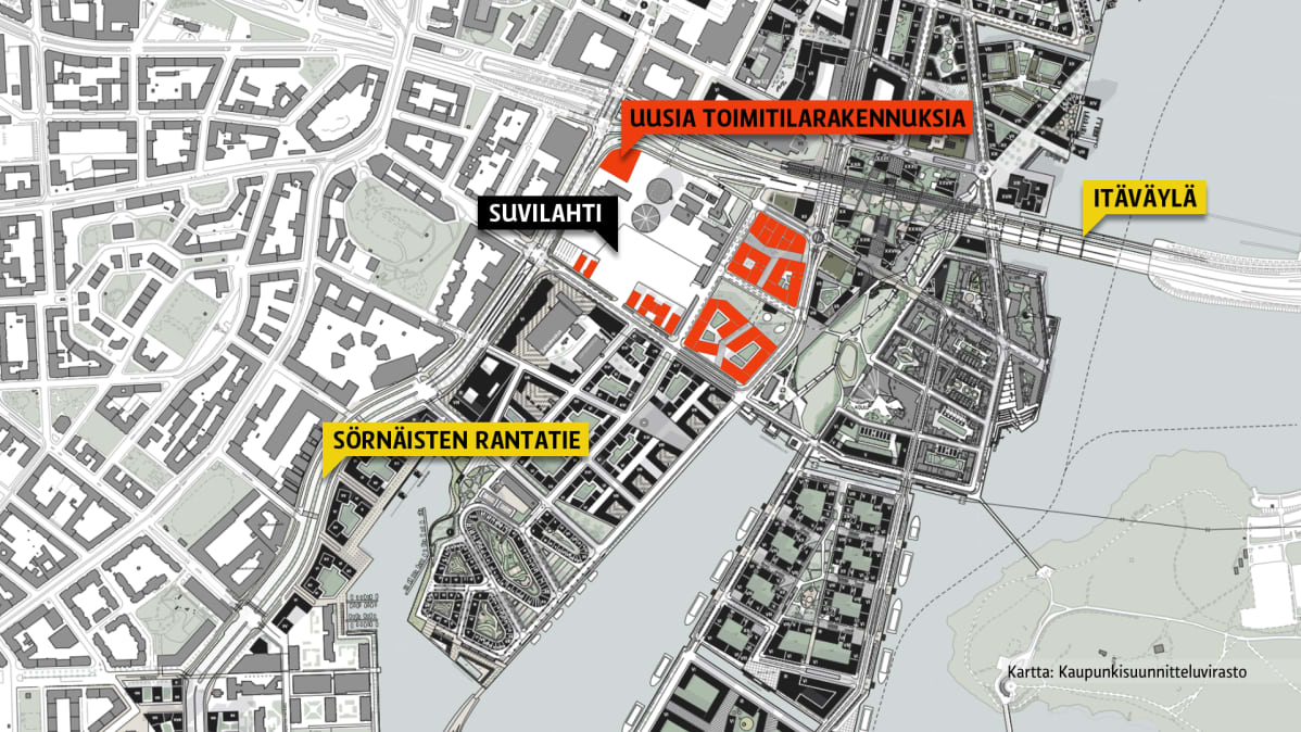 Suvilahden alueen kaavasuunnitelma