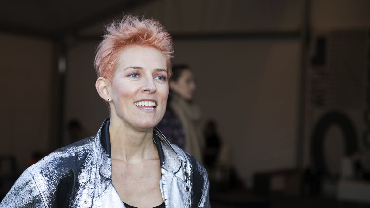 Norjalaisen Minerva-lehden toimittaja Maria Veie Sandvik