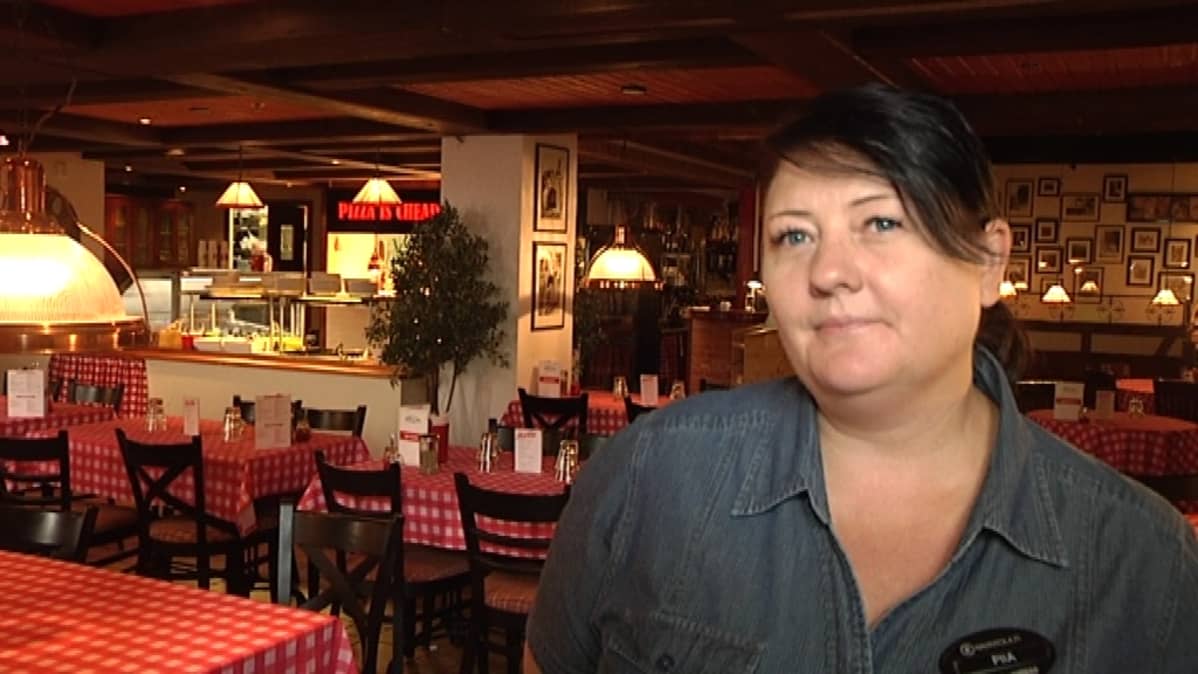 Ristorante Bella Roman ravintolapäällikkö Pia Luoto.