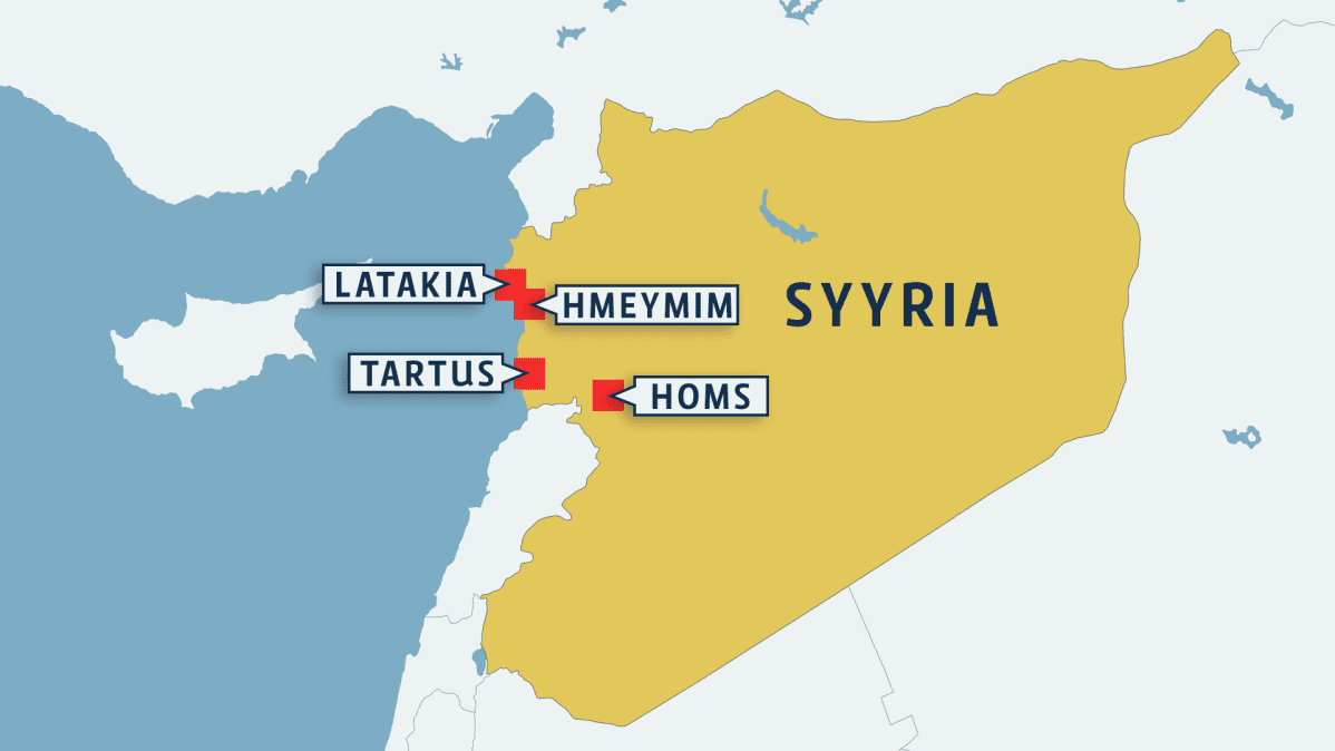 Syyrian kartta