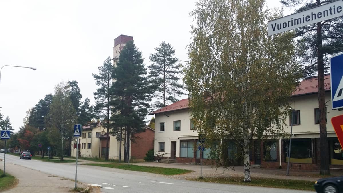 Vuorimiehentie Otanmäessä Kajaanissa.