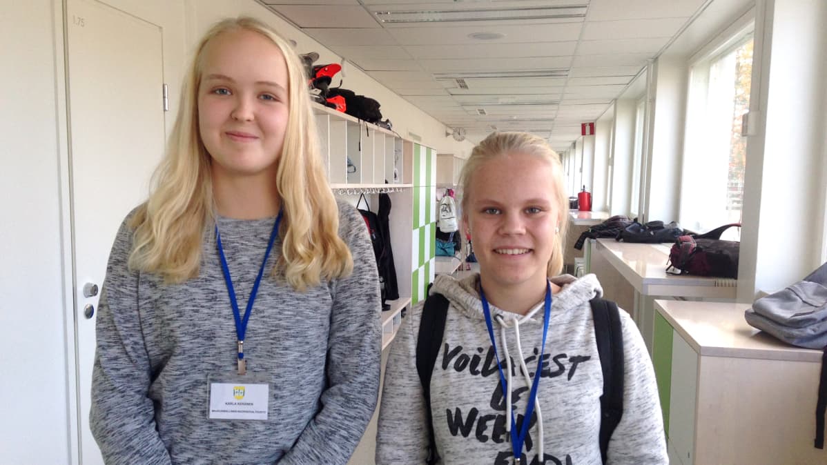 Karla Keränen ja Enni Romppainen