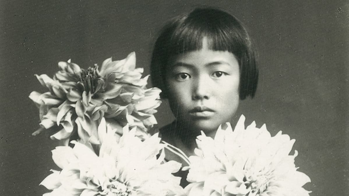 Yayoi Kusama kymmenvuotiaana vuonna 1939.