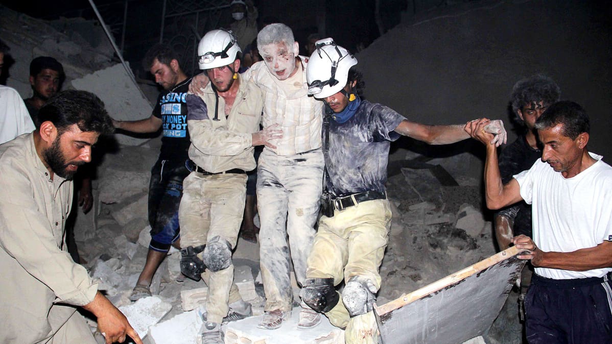 White Helmets Syyria.