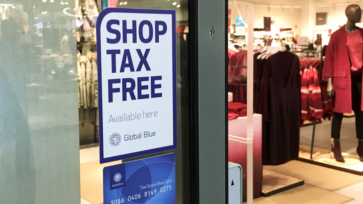 Tax-free tarra kaupan ovessa