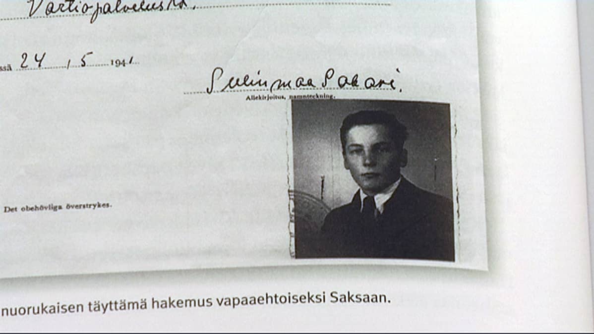 Sivu kirjasta Koska kotimaa meidät lähetti.