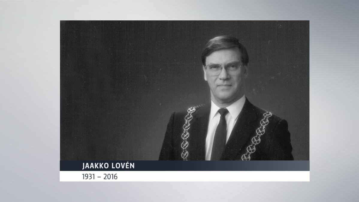 Jaakko Lovén johti Jyväskylän kaupunkia liki 20 vuotta.