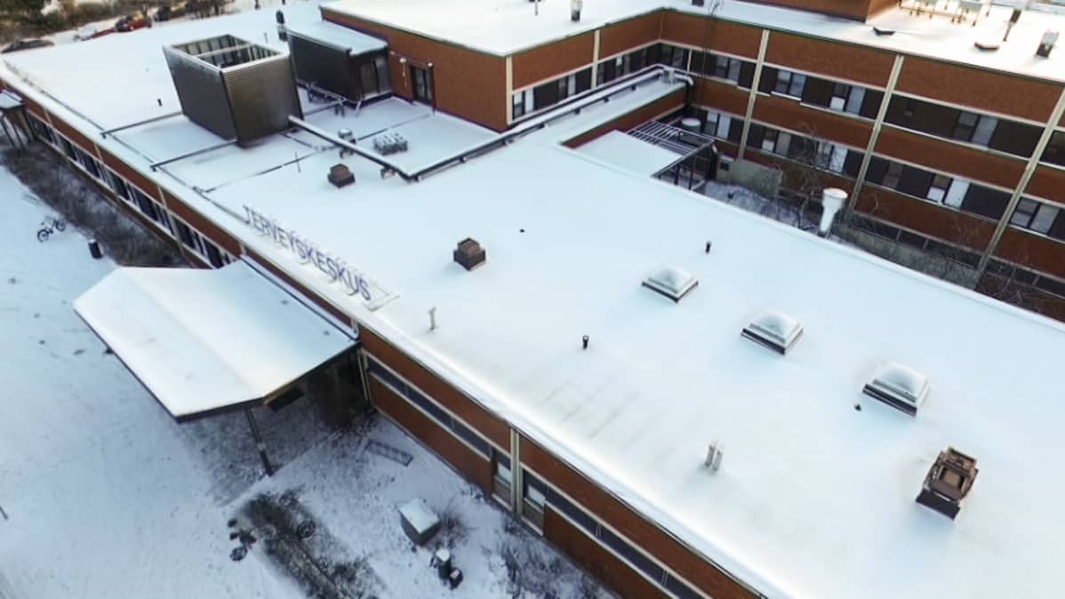 Ilmakuva Nokian terveyskeskuksesta.